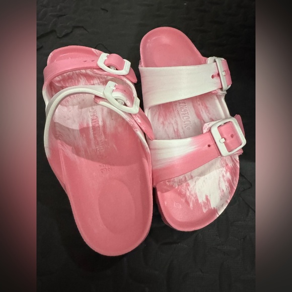 Birkenstock Arizona EVA Sandals - Multi Pink 37 New - Picture 1 of 3